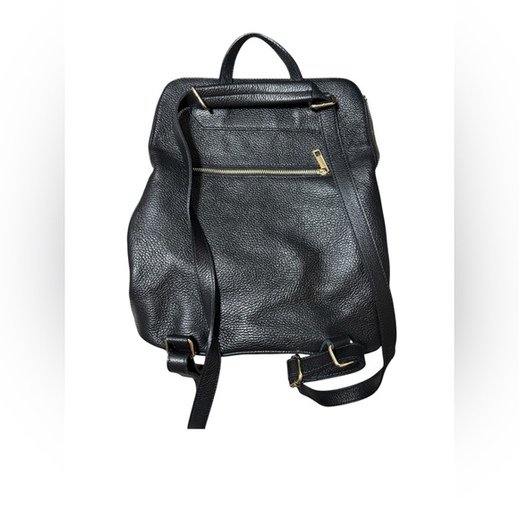 Convertible Genuine Leather Backpack 🇮🇹 Made in Italy 🇮🇹 - Picture 3 of 14